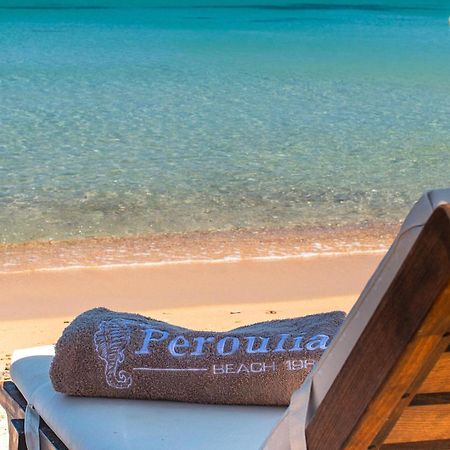 Koróni Peroulia Beach Houses المظهر الخارجي الصورة
